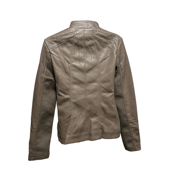 NWT Philosophy Faux Leather fitted jacket size small - Picture 5 of 13